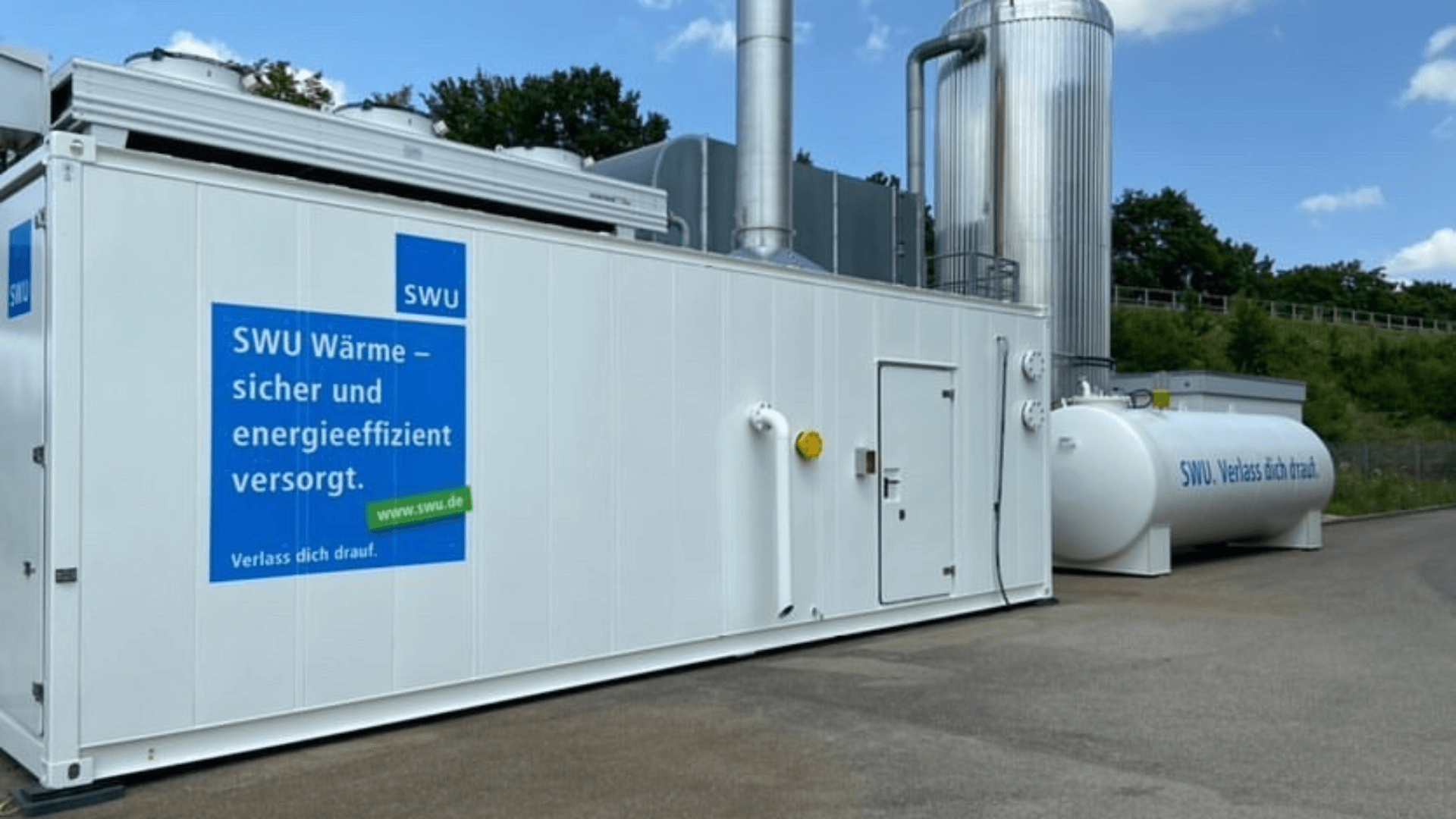 SWU - Mobiler Heizcontainer SWU - Mobiler Heizcontainer