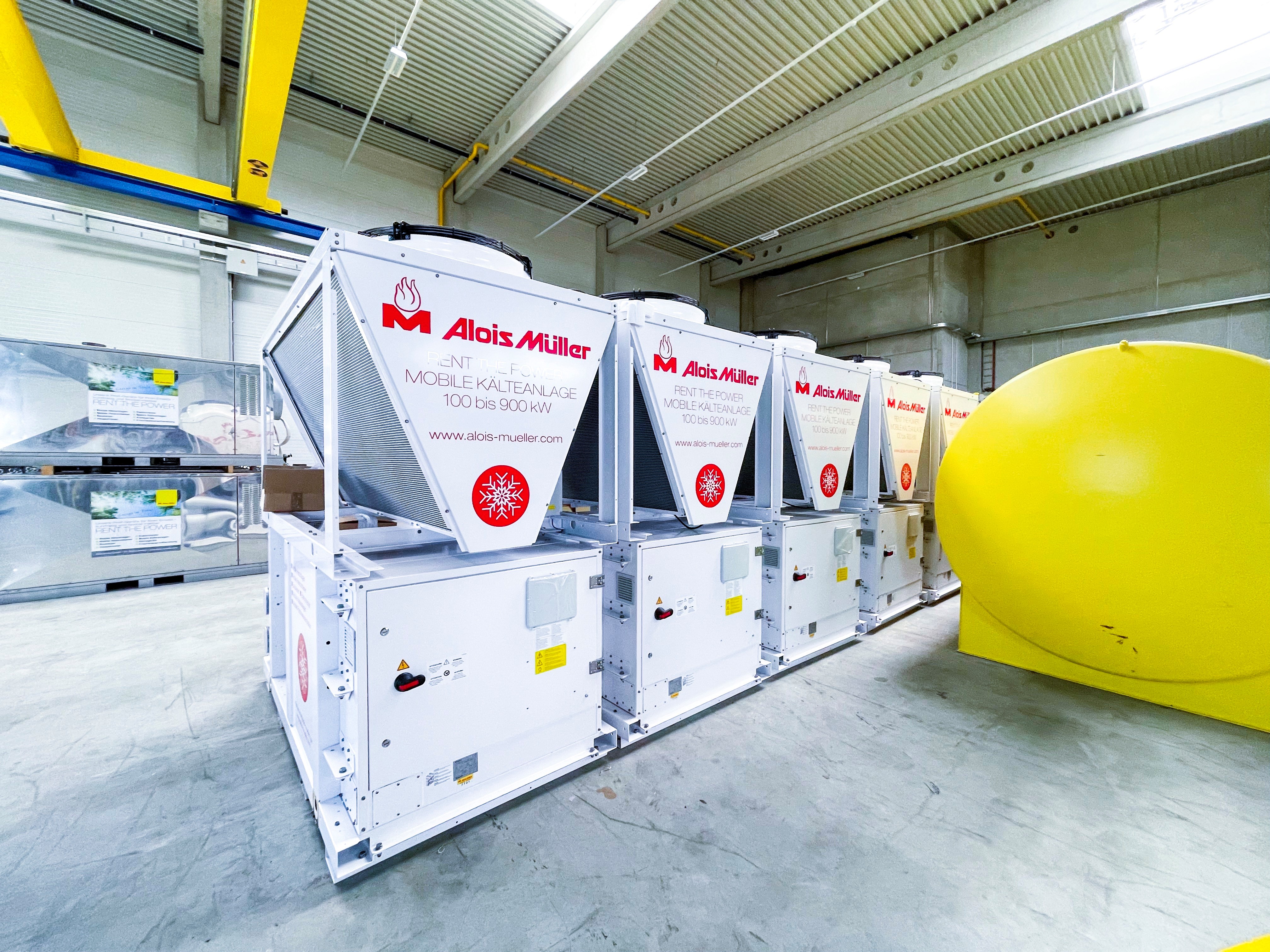 Kälteanlage Kälteanlage zum Kühlen im Notfall