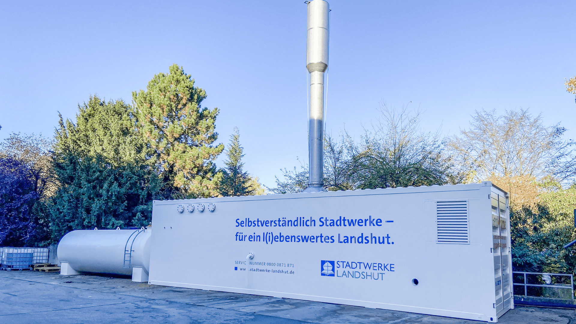 Stadtwerke Landshut - Container Stadtwerke Landshut - Container