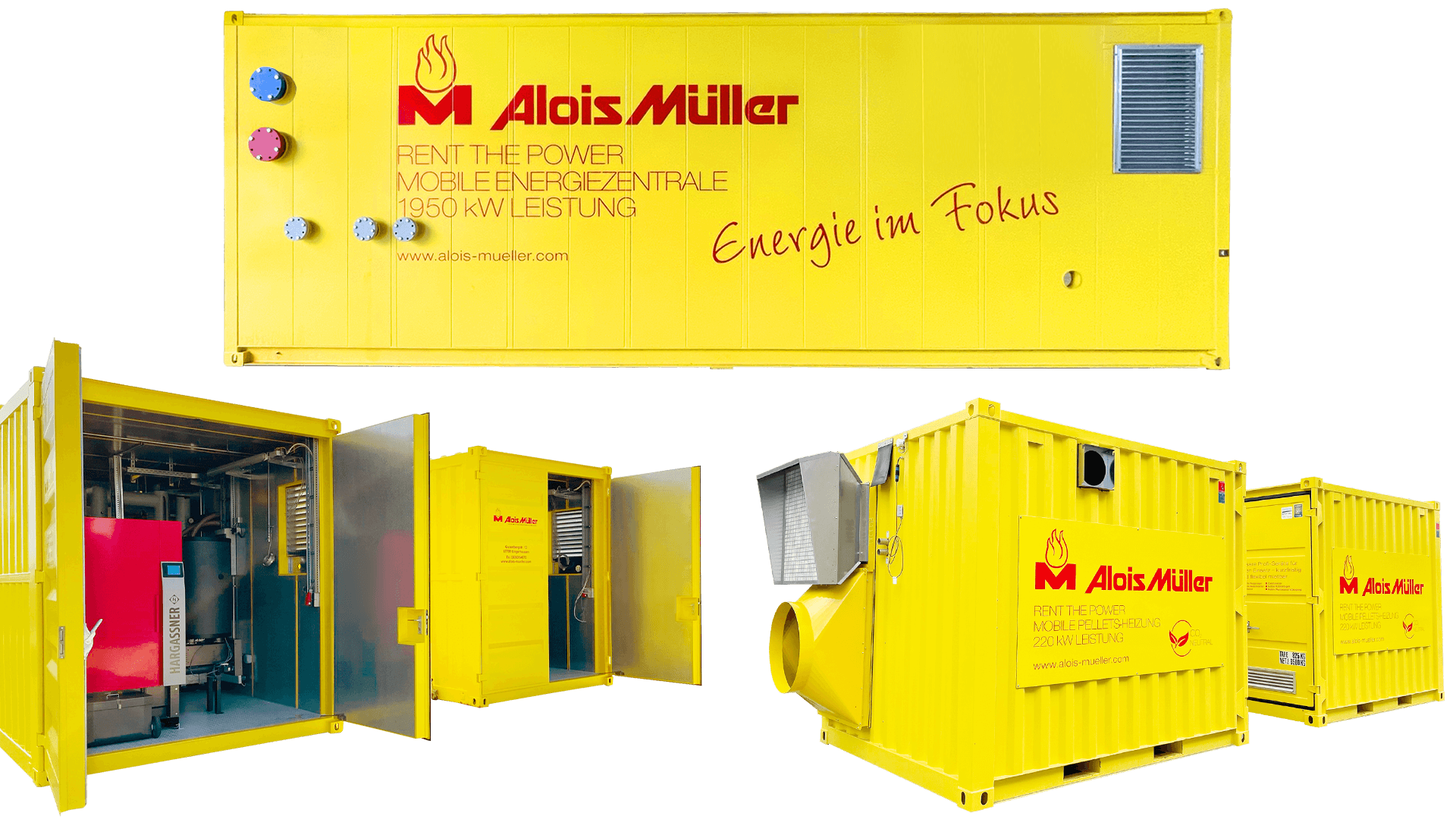 mobile Heizcontainer